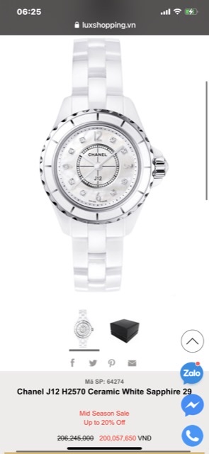 Chanel J12 WATCH, 29MM