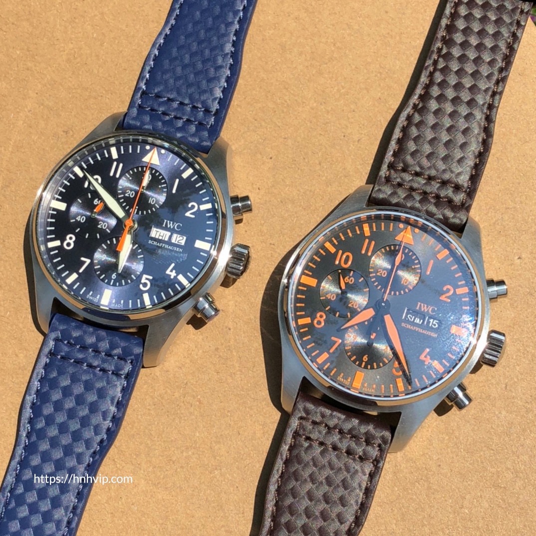 IWC IW377729 Pilot's Watch Chronograph Captain Blue / Tmall