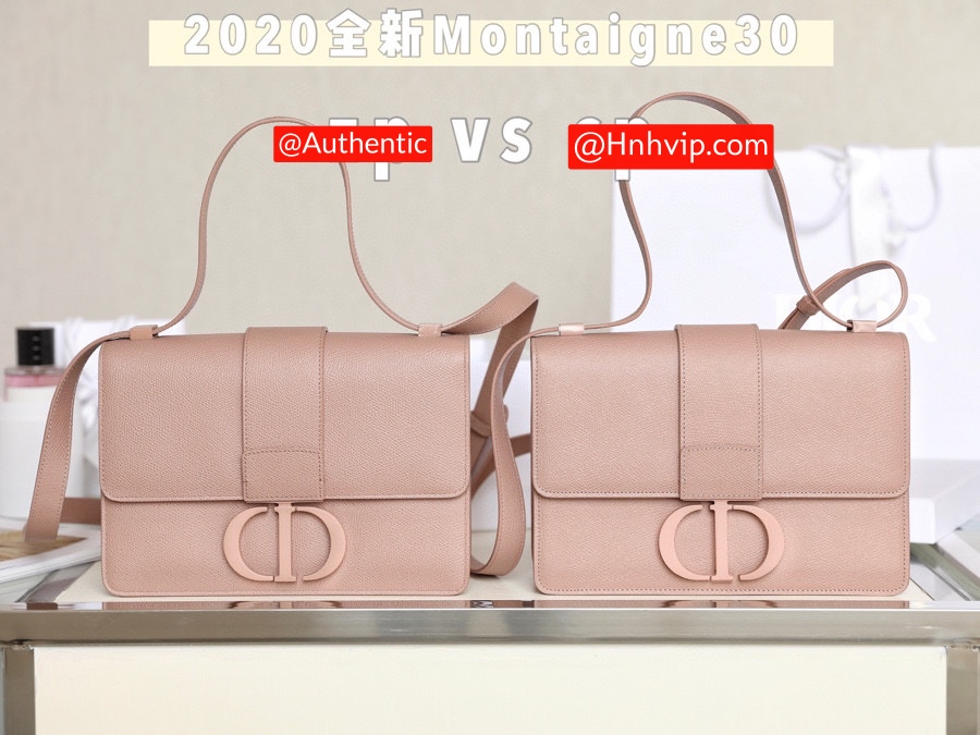 DIOR 30 MONTAIGNE BAG Blush Ultramatte Grained Calfskin