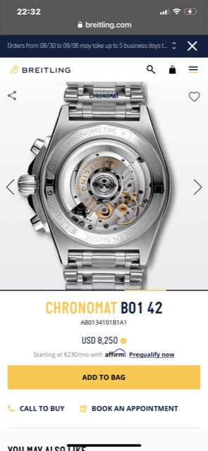 Breitling CHRONOMAT B01 42