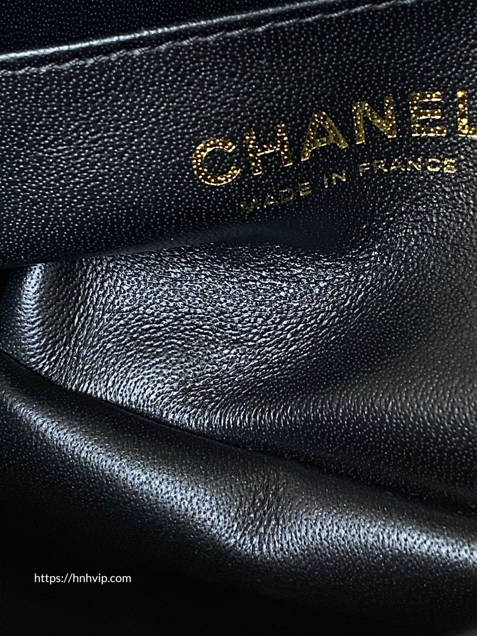 Chanel MINI FLAP BAG Lambskin & Gold-Tone Metal Black