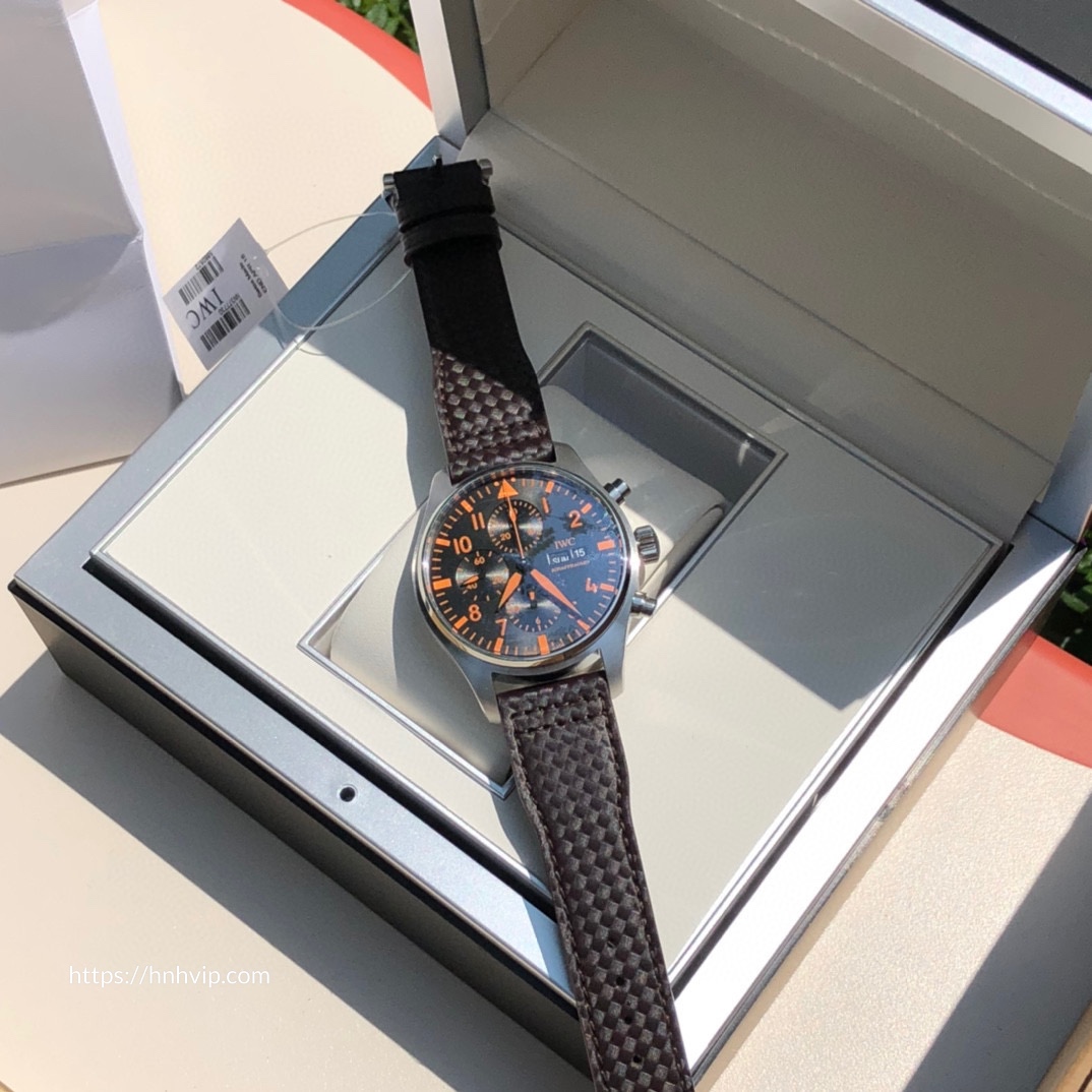 IWC IW3777230 Pilot's Watch Chronograph Orange Storm
