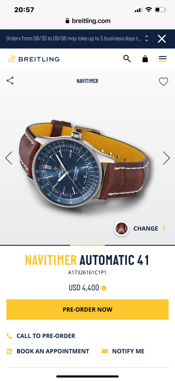 Breitling NAVITIMER AUTOMATIC 41