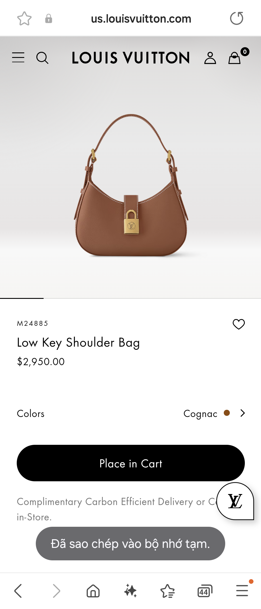 Louis Vuitton M24885 Low Key Shoulder Bag Lv1