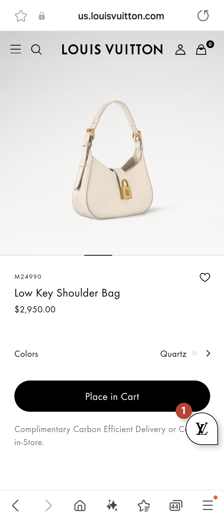 Louis Vuitton M24990 Low Key Shoulder Bag Lv1