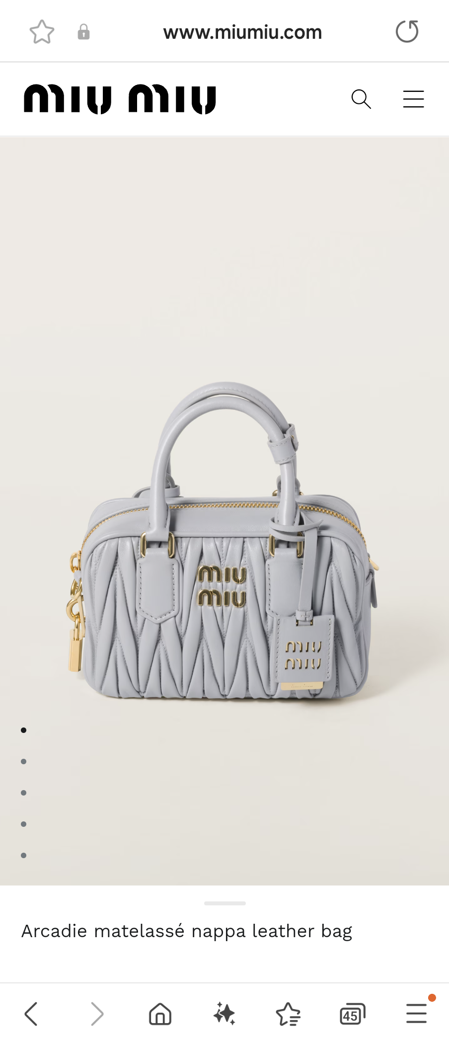 Miu Miu Arcadie matelassé nappa leather bag 5BB123_N88_F0591_V_YOO cornflower M1