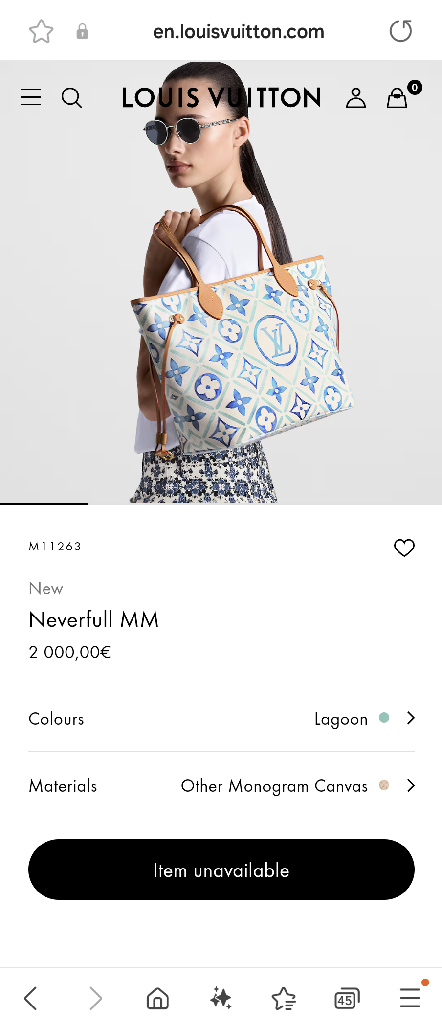 Louis Vuitton M11263 Neverfull MM