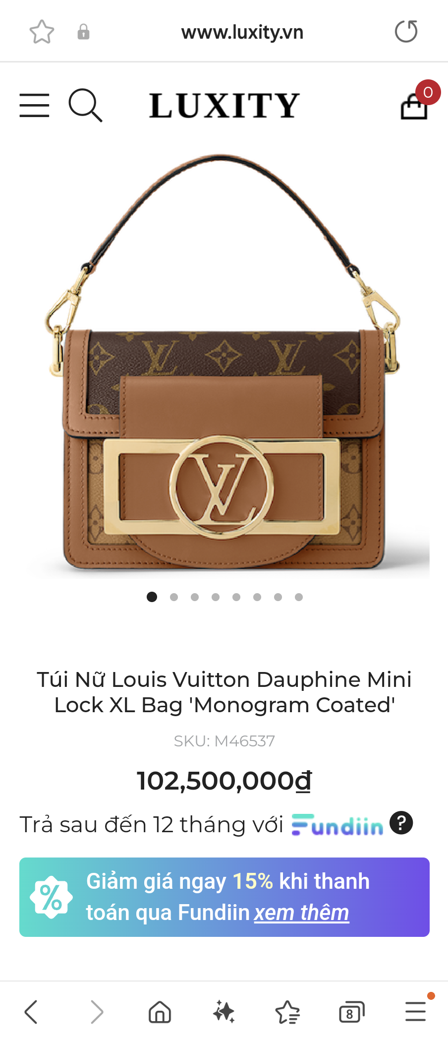 Louis Vuitton M46537 Dauphine mini