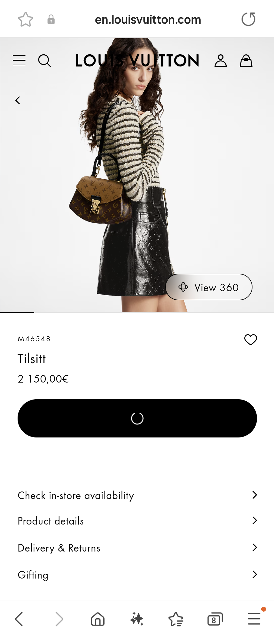 Louis Vuitton M46548 Tilsitt