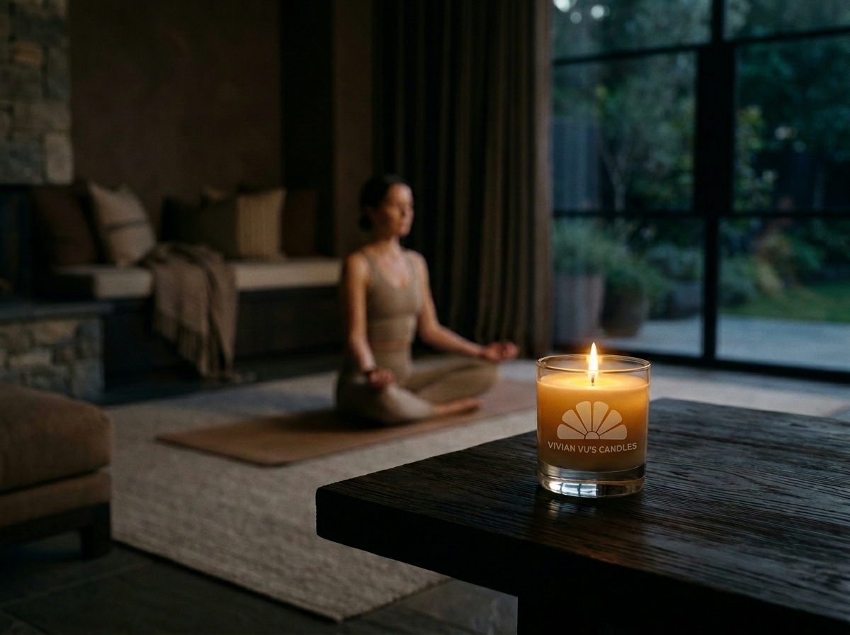 Tại sao nên thắp nến thơm trước khi tập Yoga 15 phút?