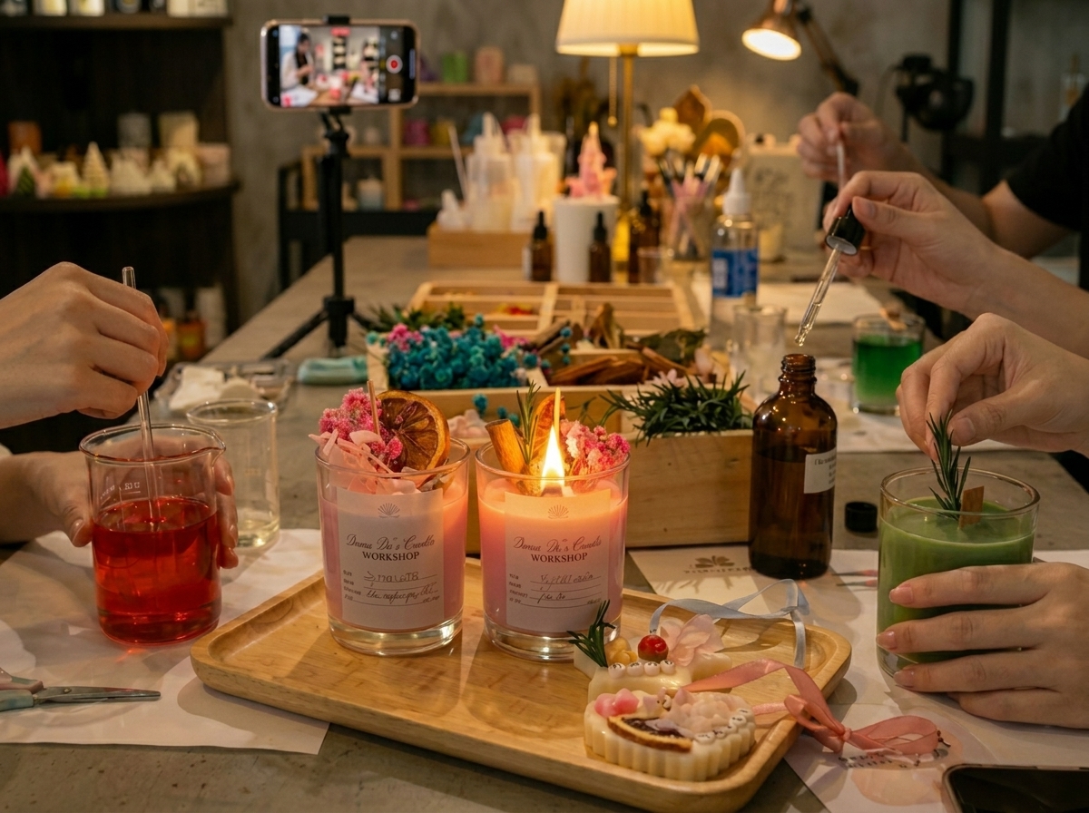 Đăng ký lịch Workshop Vivian Vu's Candles