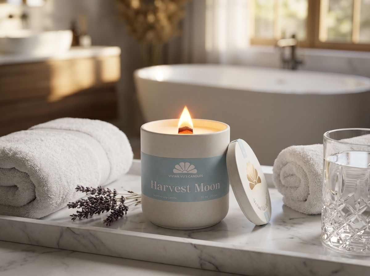 Tận Hưởng Cảm Giác Spa Tại Gia Chỉ Với Một Hũ Nến Thơm Bấc Gỗ