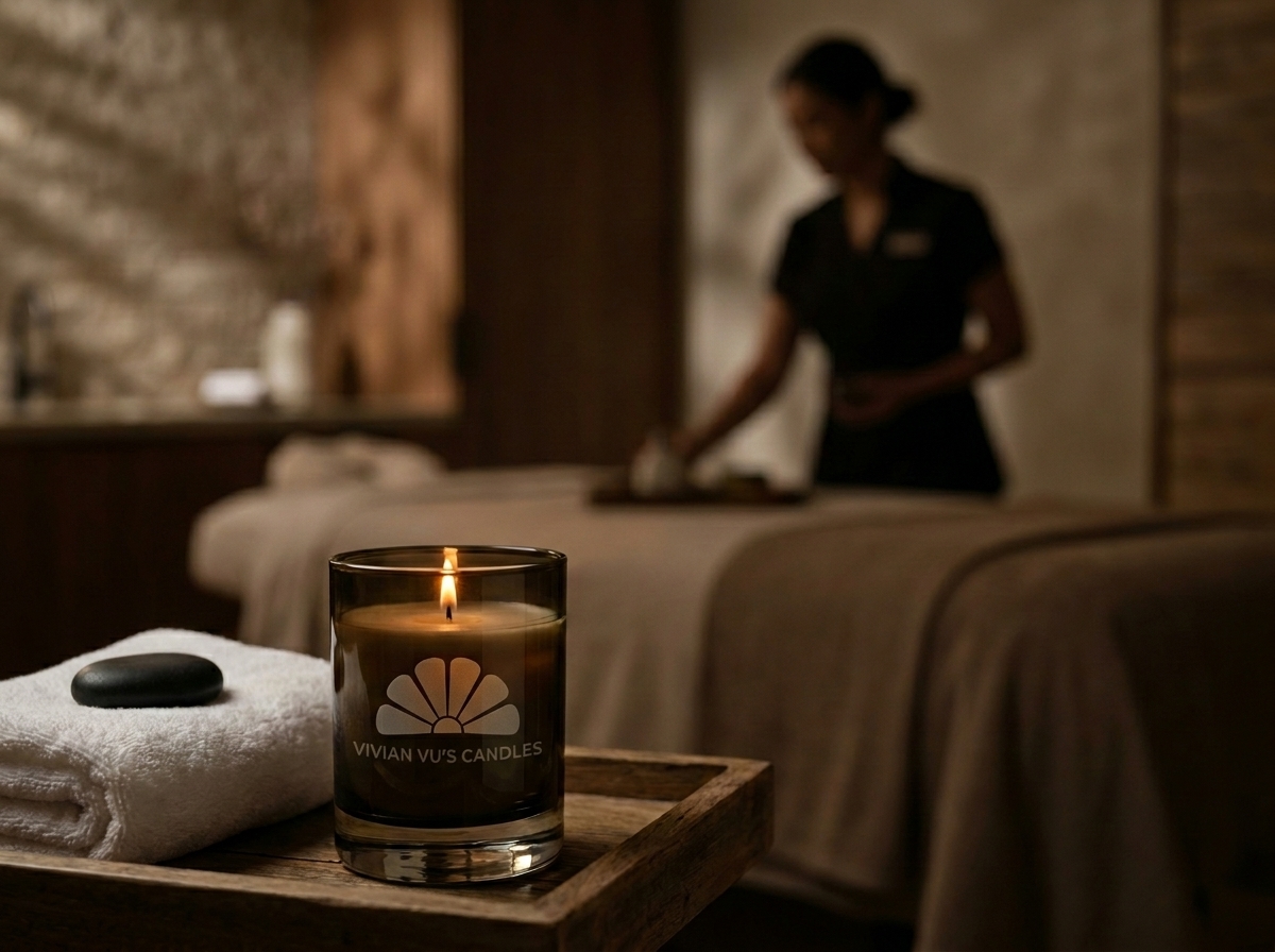 Tại sao nến thơm là vật dụng trang trí không thể thiếu của các Spa?
