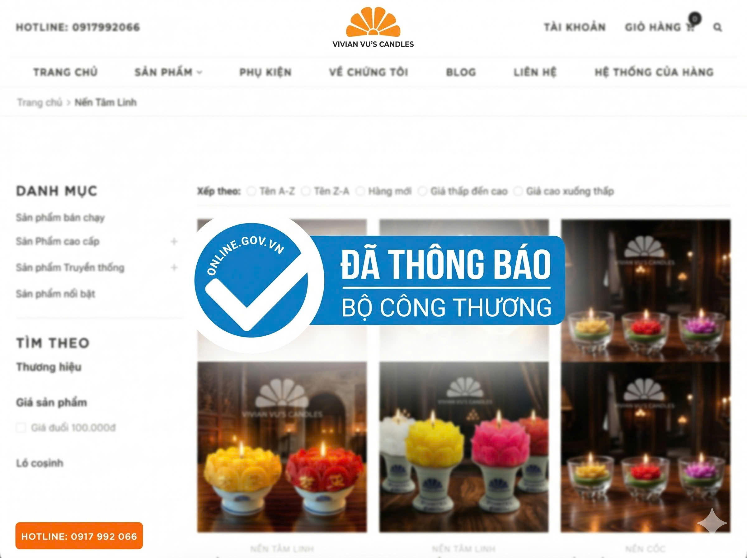 Vivian Vu's Candles Chính Thức Hoàn Tất Thông Báo Với Bộ Công Thương