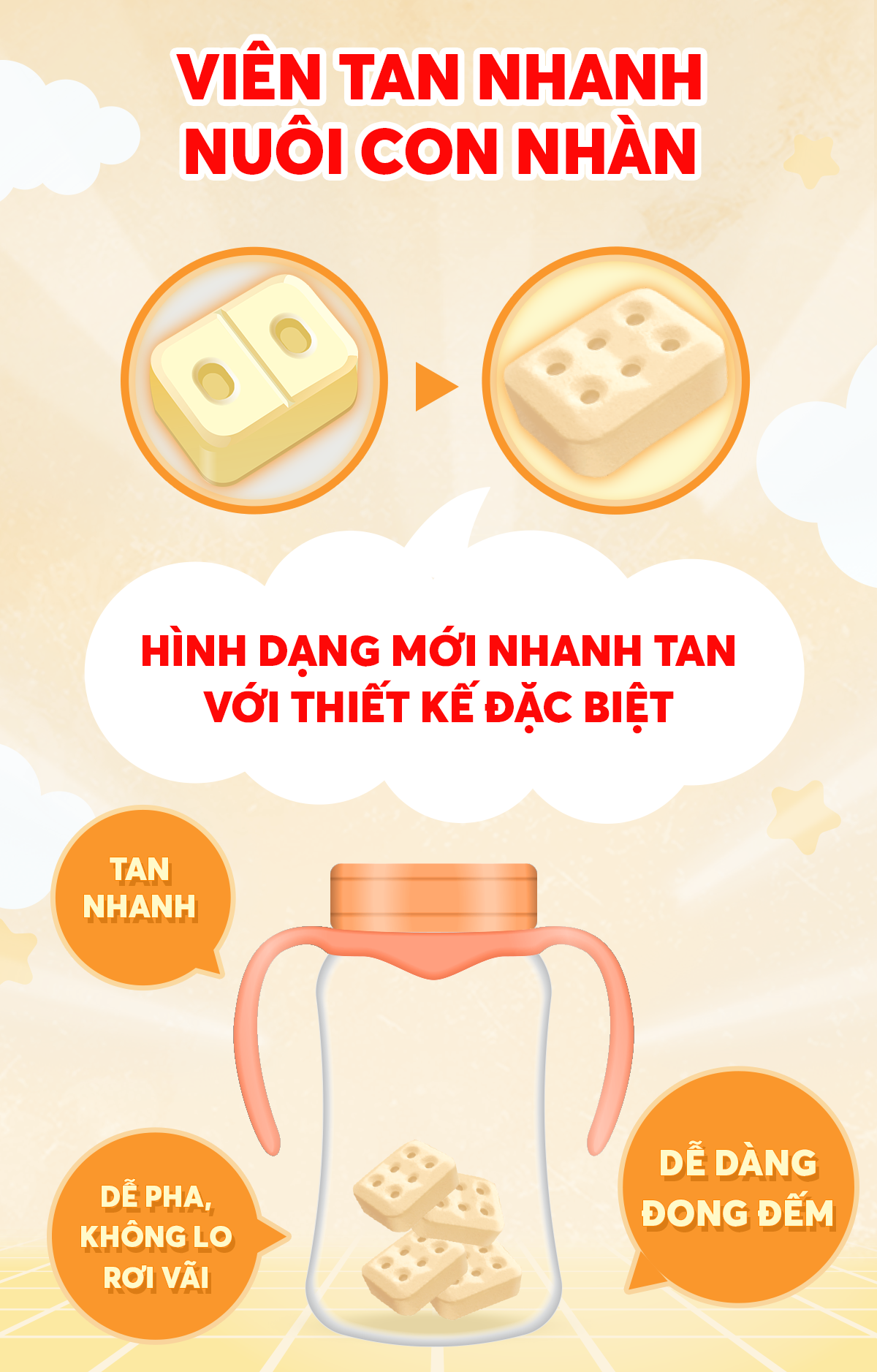 Sữa Meiji thanh số 9 mẫu mới 2024 (30 thanh)