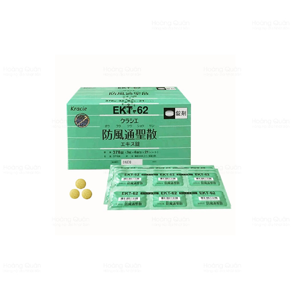 Thuốc giảm cân tiêu mỡ Kracie HOFUTSU SHOUSAN 378 viên