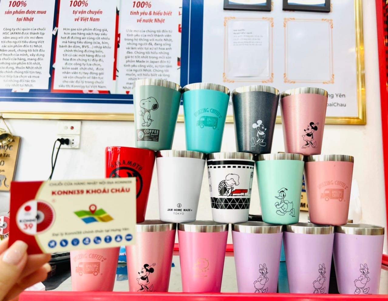 Cốc inox giữ nhiệt 6 tiếng