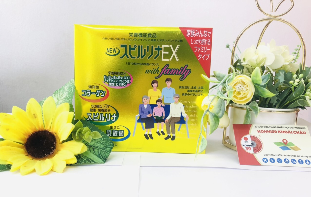 Tảo vàng EX set 2 2000 viên (mẫu mới)