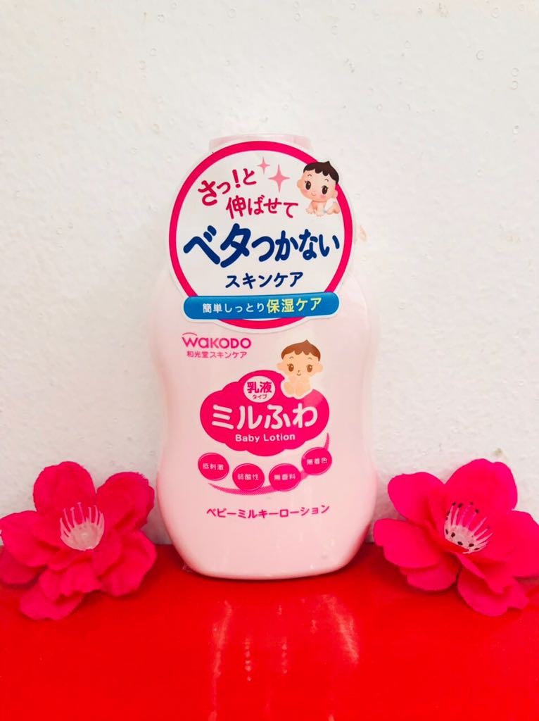 Kem dưỡng da cho bé Wakodo Baby Lotion 150ml