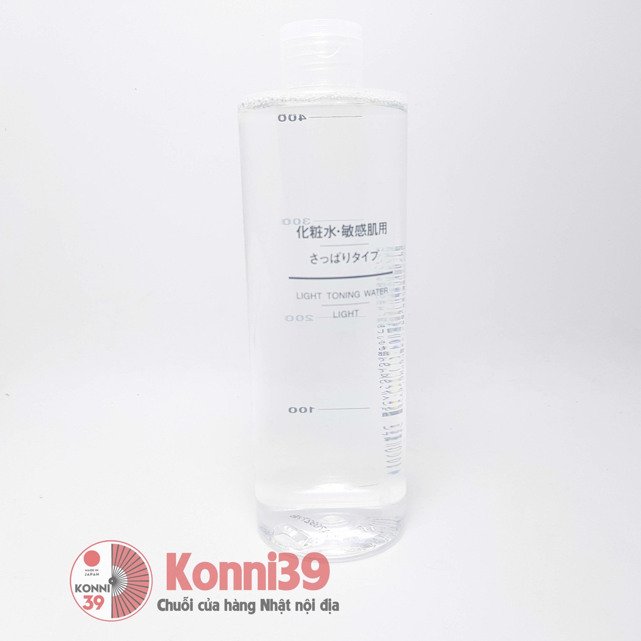 Nước hoa hồng Muji 400ml light toning water