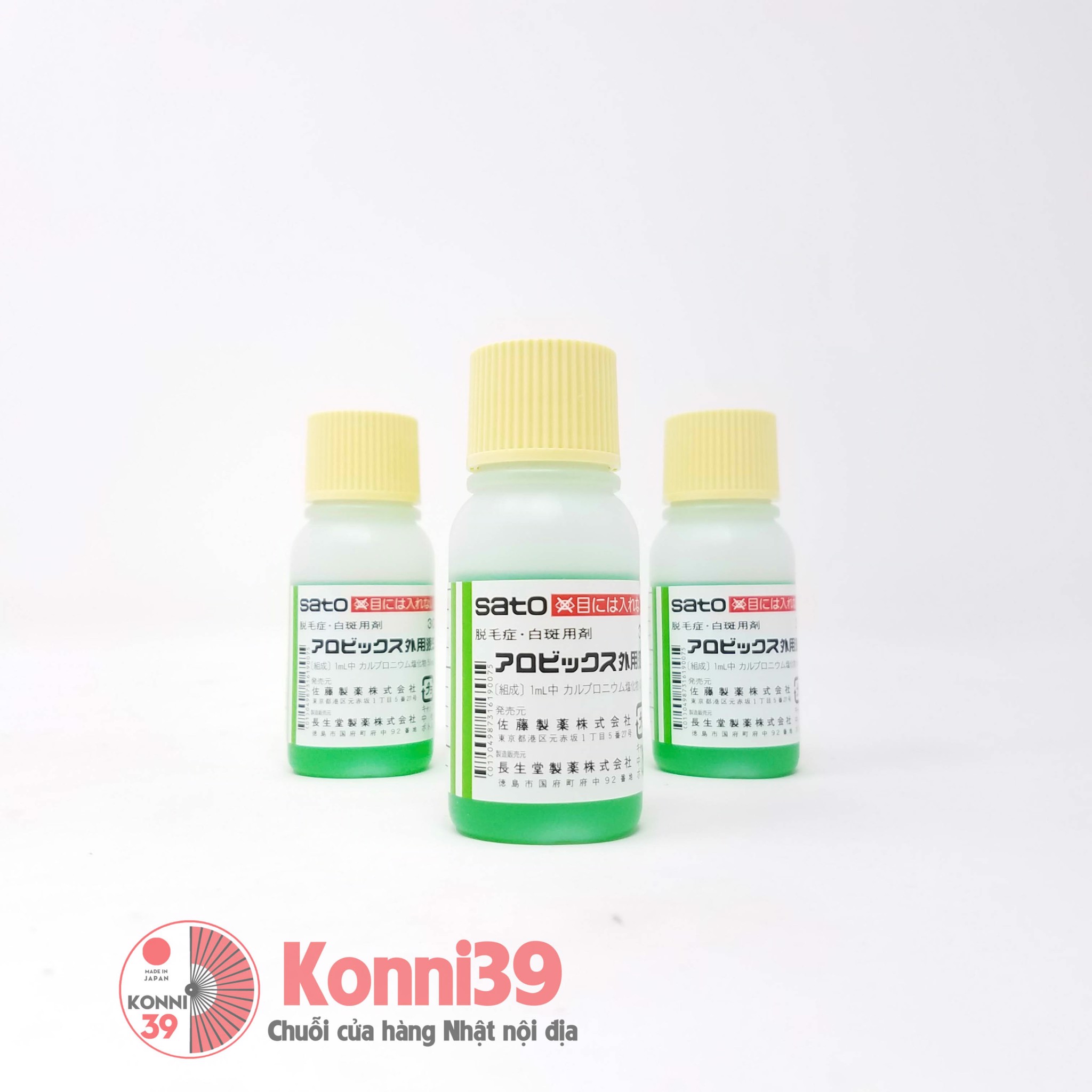 Thuốc Bôi Kích Thích Mọc Tóc Thảo Dược SATO Nhật Bản 30ml