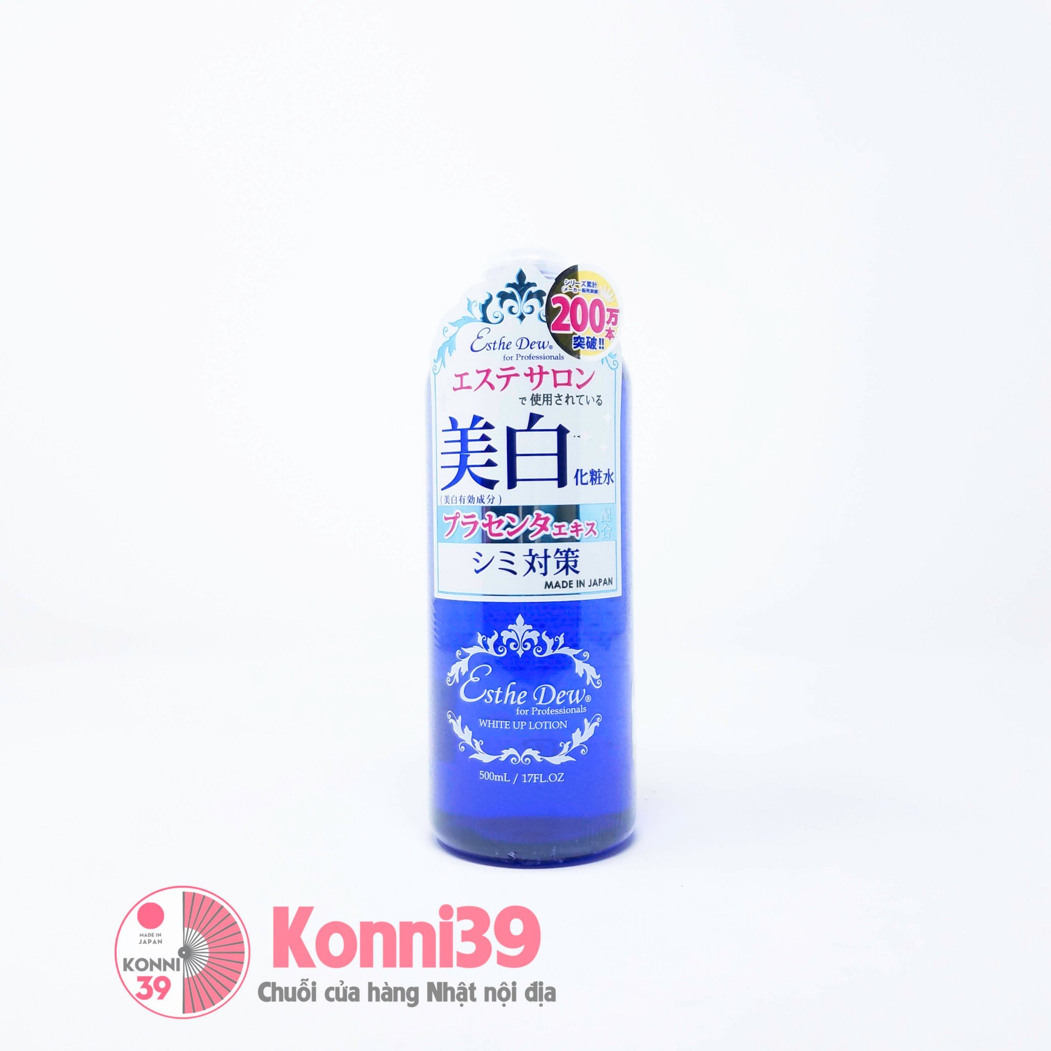 Nước hoa hồng trắng da placenta Esthe Dew 500ml