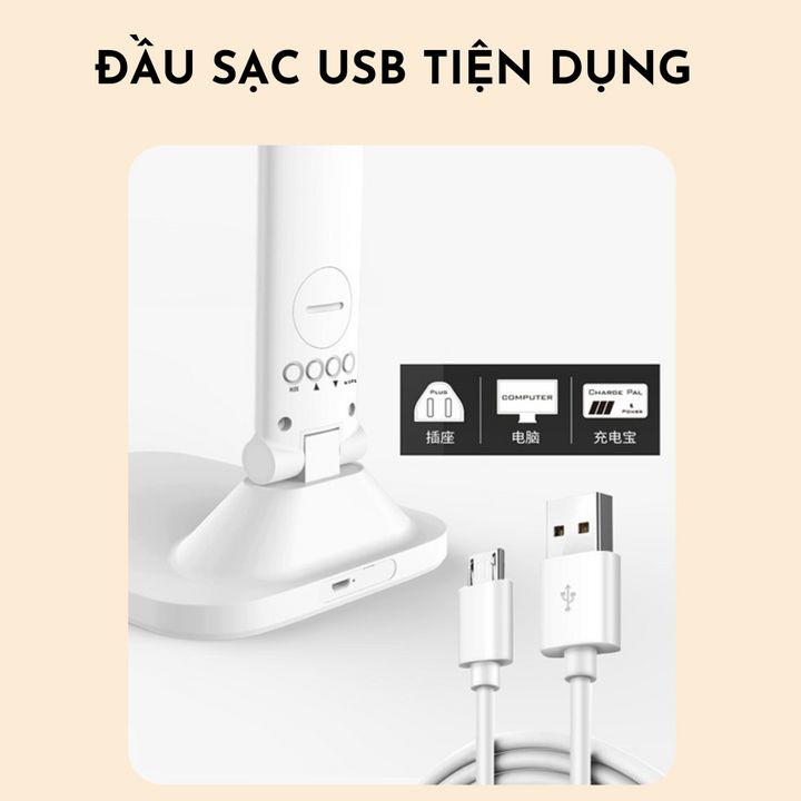 Đèn Bàn Học 3 Chế Độ Có Đồng Hồ Thích Hợp Cho Bé Học Chống Cận Thị