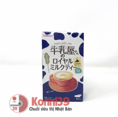 Trà sữa Wakodo Hokkaido Royal Milktea 8 thanh
