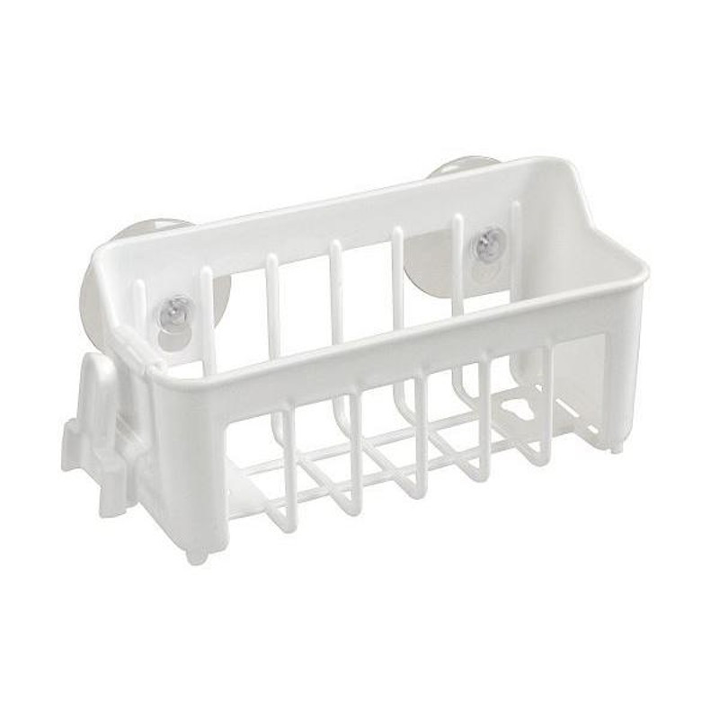 Giá đựng giẻ rửa bát, chai lọ dáng cao (màu trắng)
