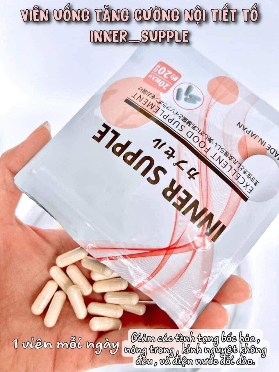 Viên Uống Cân Bằng Nội Tiết Tố Inner Supple Nhật Bản 20 Viên