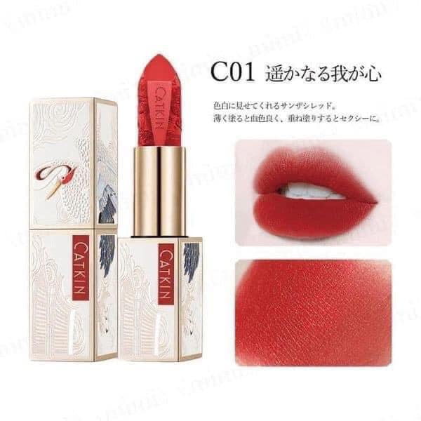 Son CATKIN phiên bản phượng hoàng Phoenix Lipstick - vỏ trắng