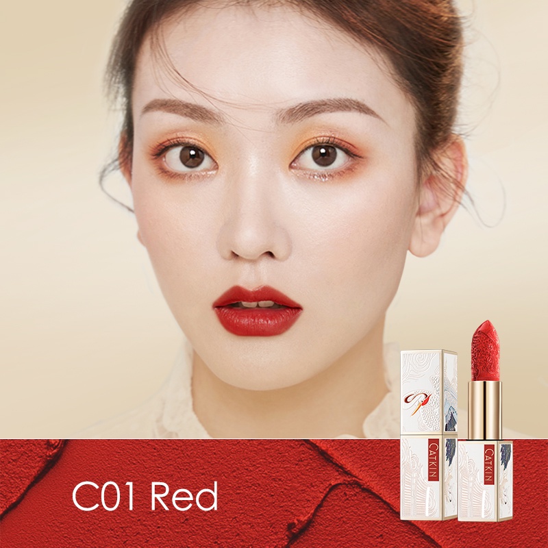 Son CATKIN phiên bản phượng hoàng Phoenix Lipstick - vỏ trắng