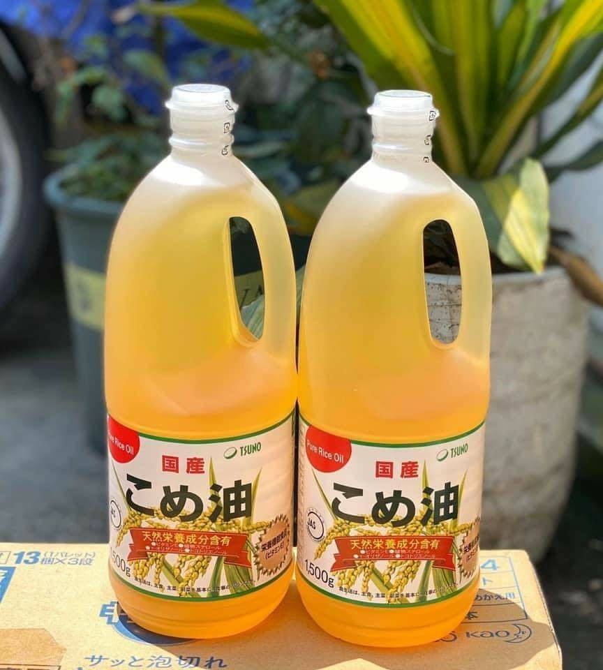 Dầu gạo cao cấp Tsuno Nhật Bản 1500gr