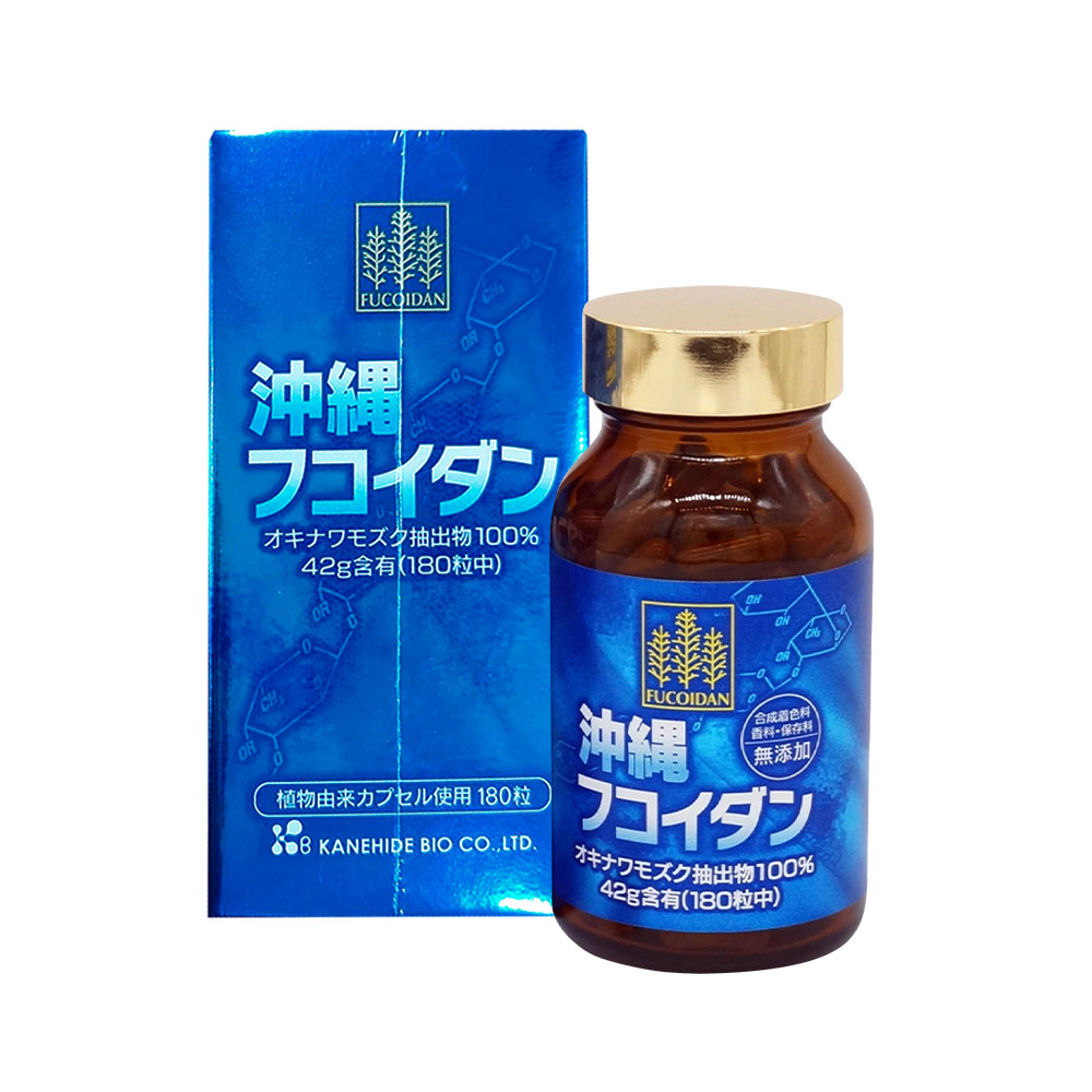 Viên Uống Okinawa Fucoidan Hỗ Trợ Điều Trị, Chống Ung Thư 180 Viên