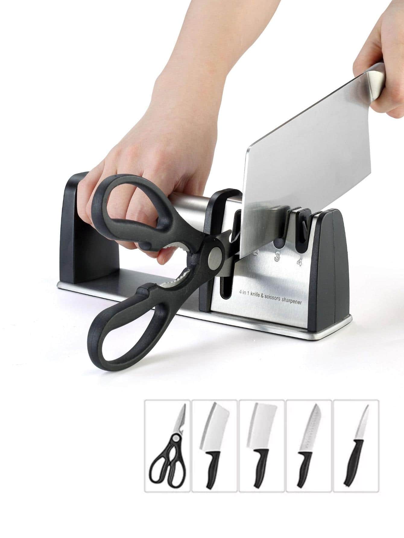 Mài Dao Knife Sharpener Màu Đen