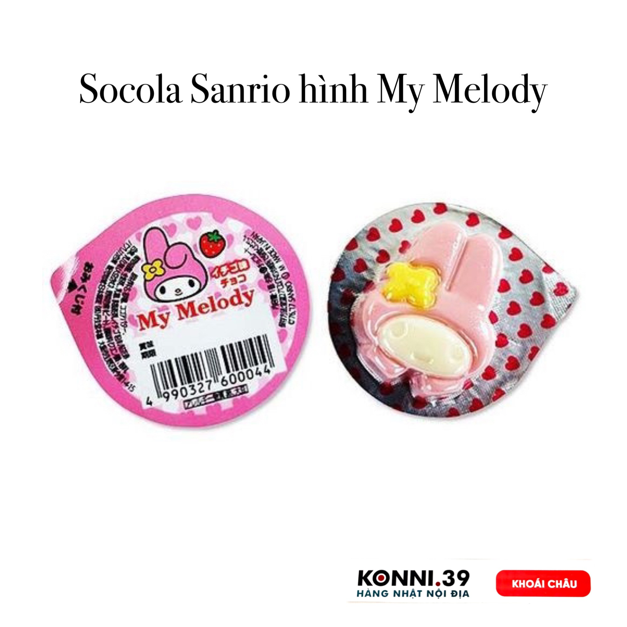 Socola Sanrio hình My Melody