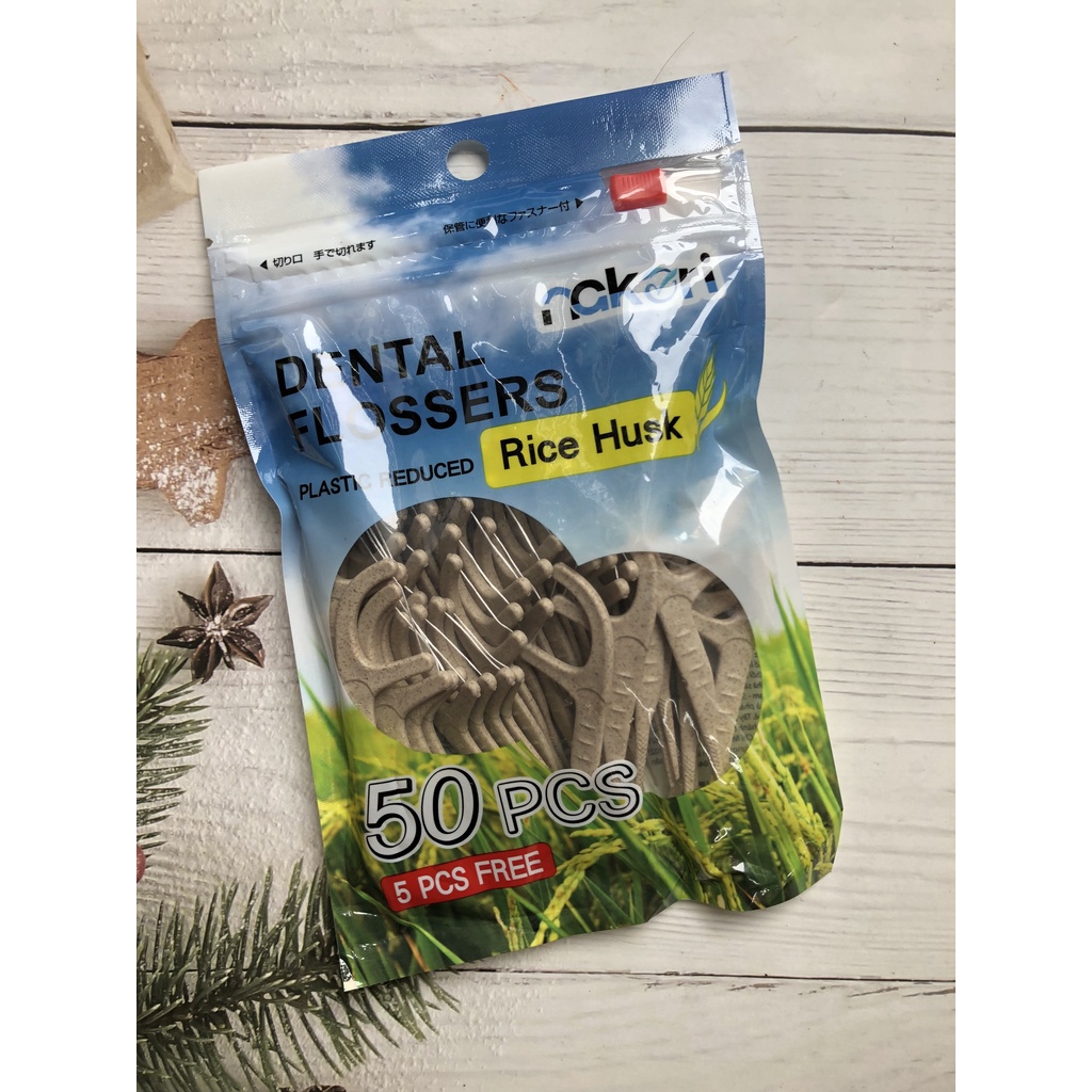 Tăm chỉ kẽ răng Eco Nakori 50+5 cây | Konni39 Khoái Châu
