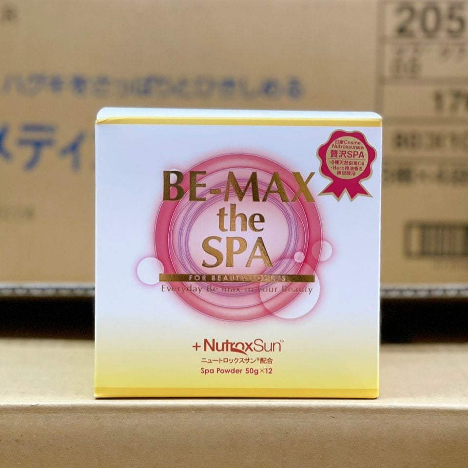 Bột Tắm Trắng Be Max The Spa 12 Gói