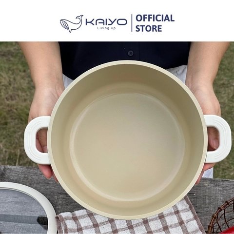 Nồi nhôm đúc đáy từ nguyên khối ELegant Kaiyo 24cm