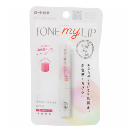 Son dưỡng môi Mentholatum Tone my Lip UV cut 2.4g (Blosssom Pink)