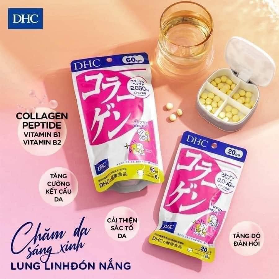 Viên uống Collagen DHC 360 viên 60 ngày