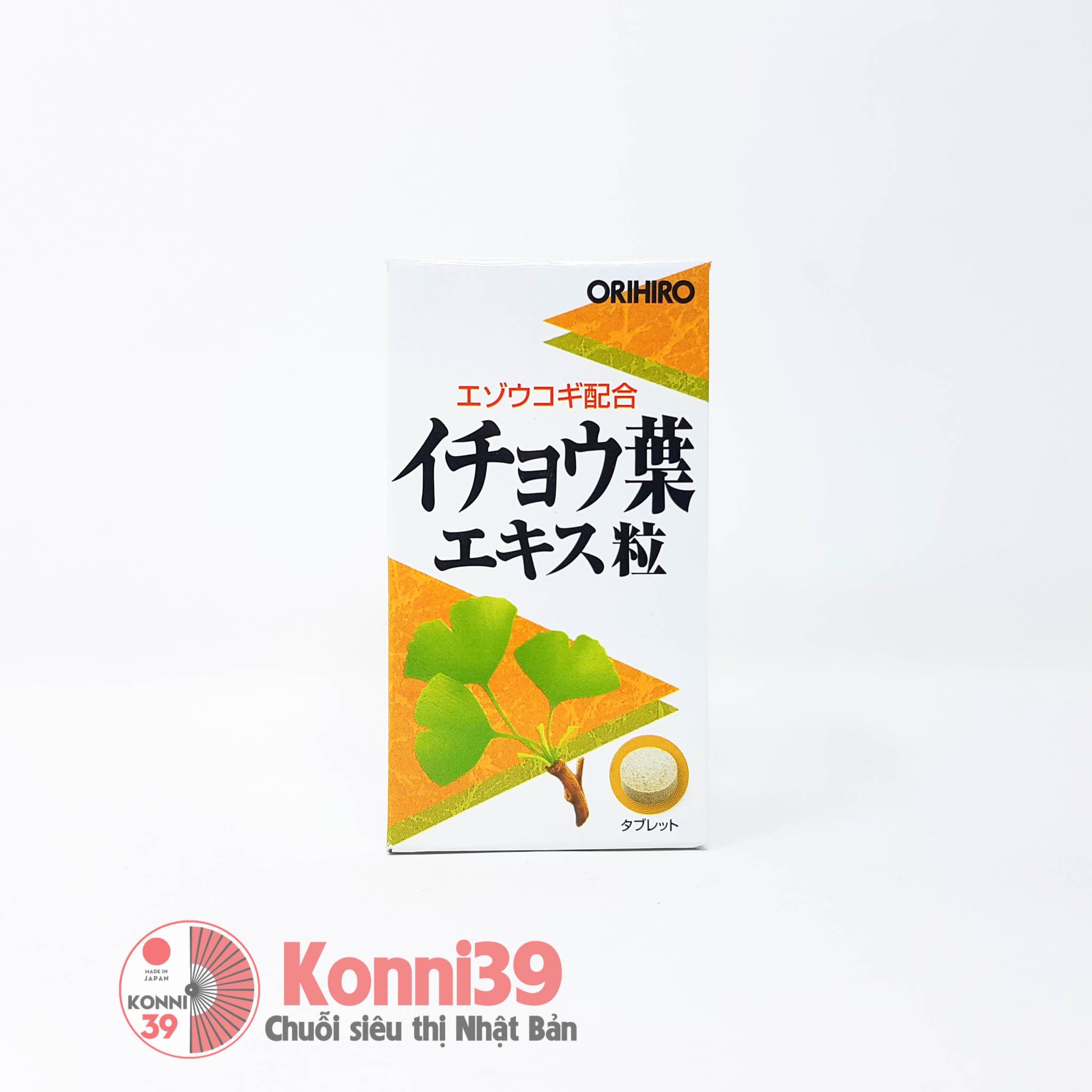 Viên Uống Bổ Não Orihiro Ginko Biloba Nhật Bản 240 Viên
