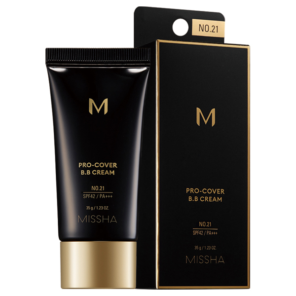 Kem Nền Missha M Pro Cuver BB Cream No.21