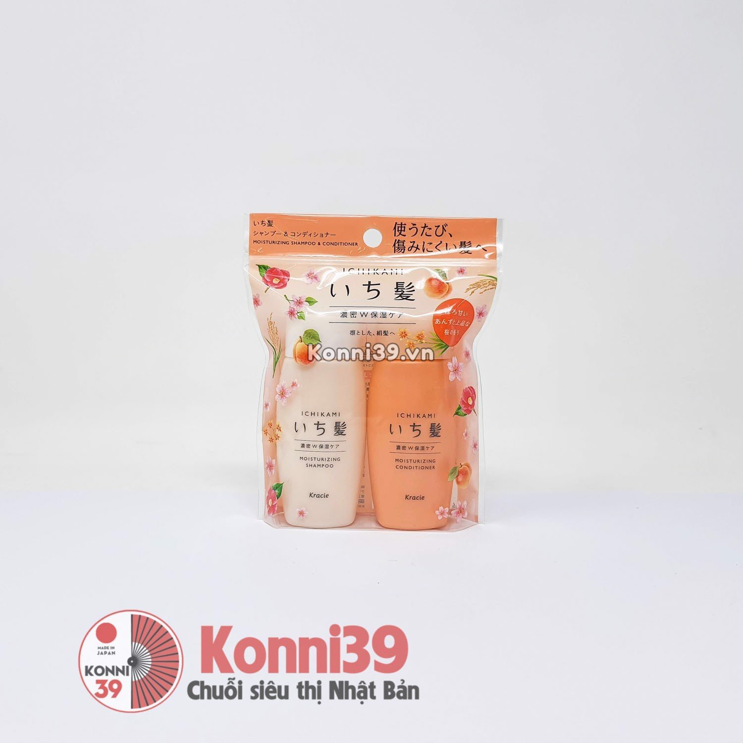 Set gội xả Kracie Ichikami mini