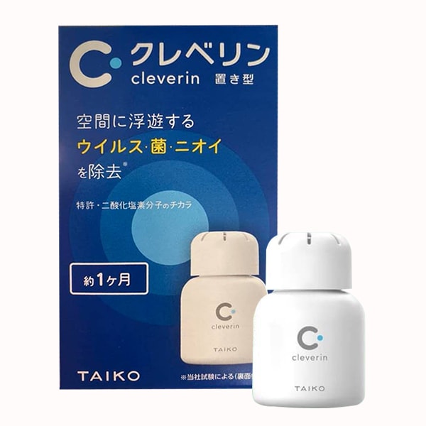 Bình đặt phòng diệt virus, kháng khuẩn TAIKO Cleverin trong vòng 1 tháng 60g