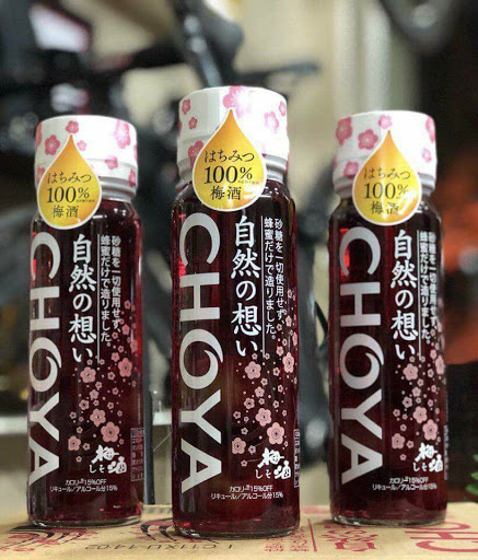 Rượu mơ choya hoa anh đào 325ml