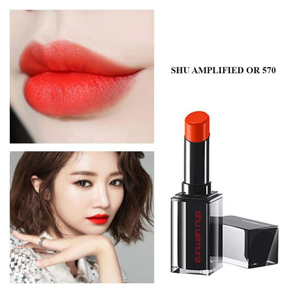 Son Shu Uemura Rouge Unlimited OR570 - có dưỡng