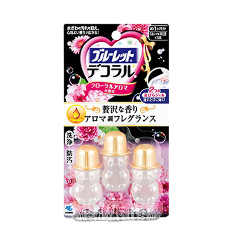 Set 3 lọ gel cánh hoa bồn cầu Kobayashi Bluelet