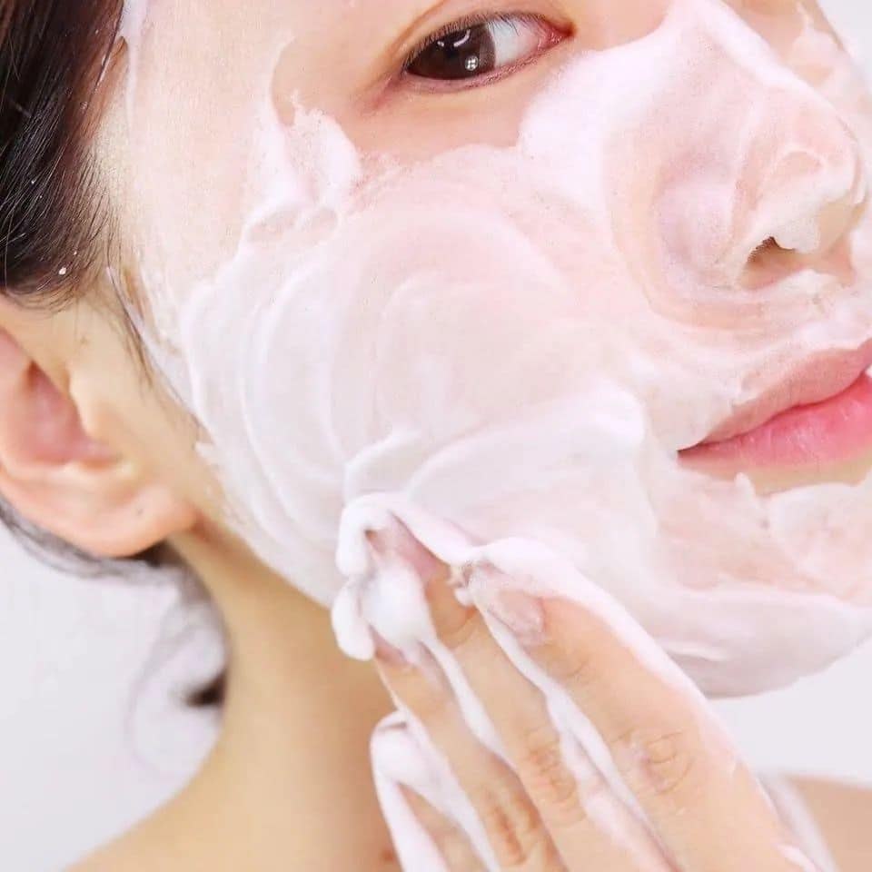 Sữa rửa mặt Shiseido Aqualabel- xanh trắng da | Konni39 Khoái Châu