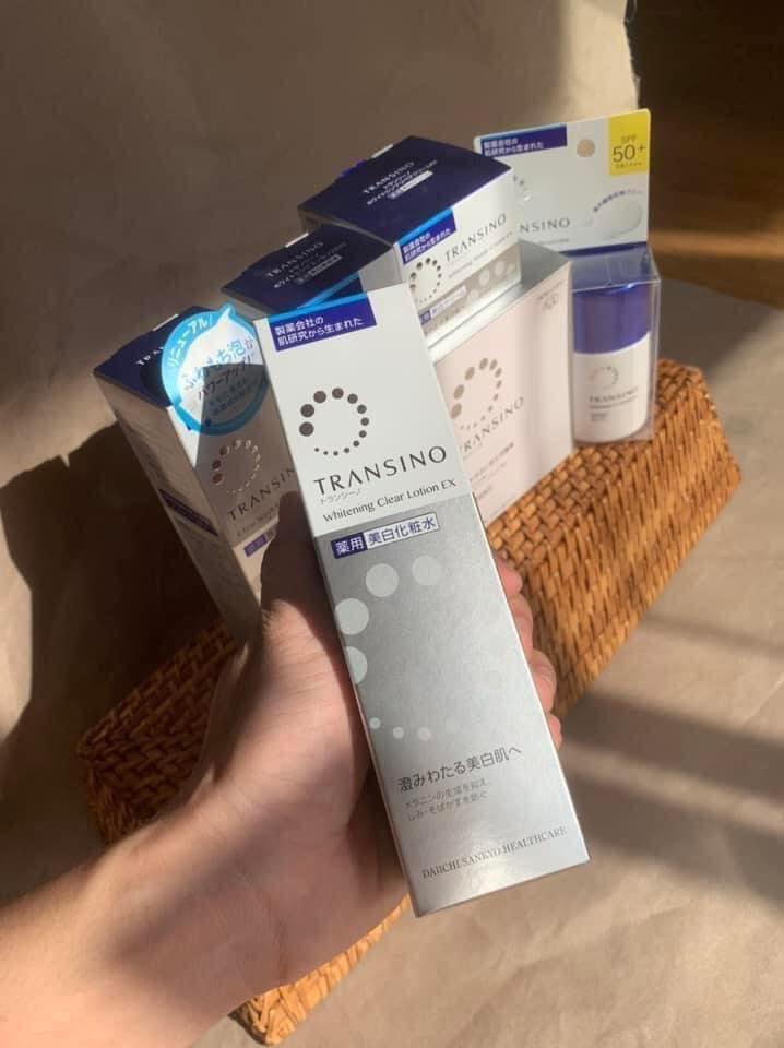 Nước hoa hồng dưỡng trắng da TRANSINO 150ml